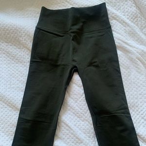 Dark olive lululemon leggings